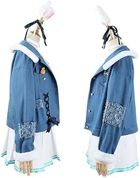 ホロライブ 兎田ぺこら コスプレ 衣装 ウィッグ 靴 フルセット Amazon.co.jp: 【AGOS】（ウィッグ、靴追加 ）バーチャル